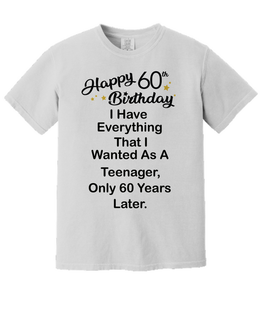 Happy Birthday, 60th Birthday, Comical 60th Birthday, 60th for Him or Her, Funny 60th Birthday,