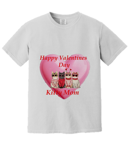 Valentine Cat Mom, Cute Valentine Mom, Happy Valentine Cat Mom, Kitty Valentine Mom