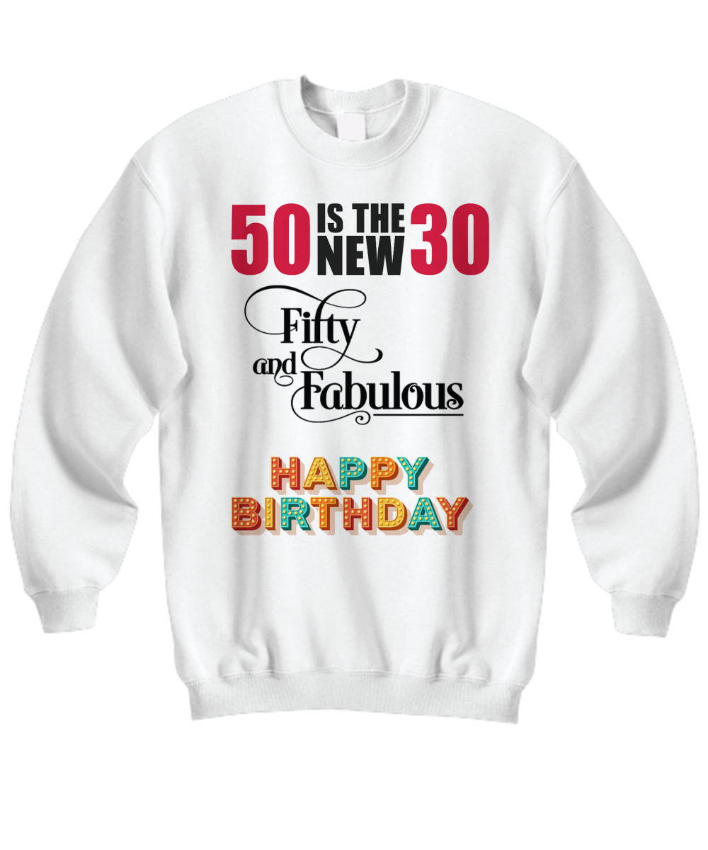 50th Birthday, Happy 50 Birthday, Bday Men or Women, Fabulous 50,