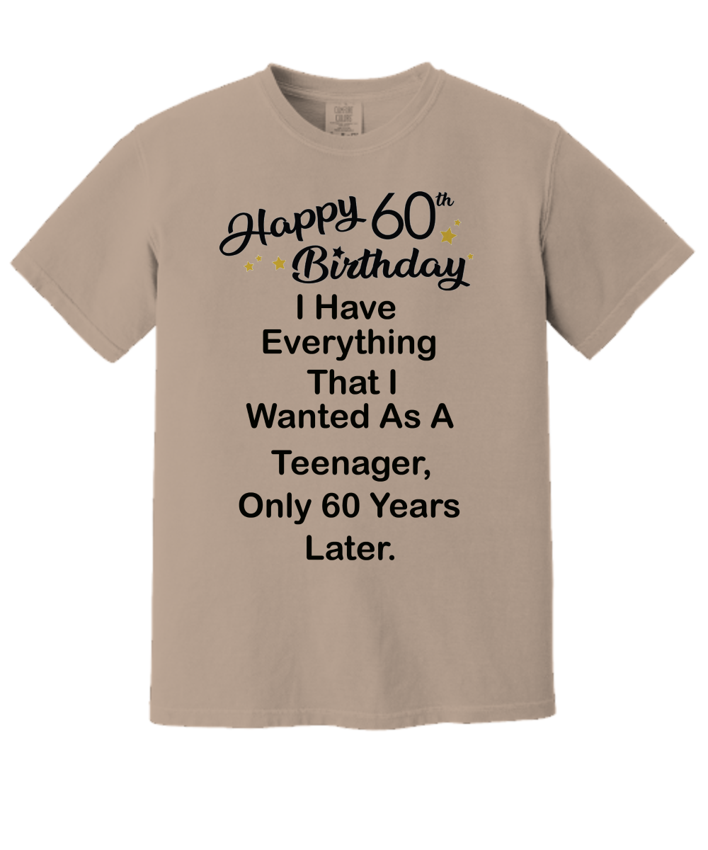 Happy Birthday, 60th Birthday, Comical 60th Birthday, 60th for Him or Her, Funny 60th Birthday,