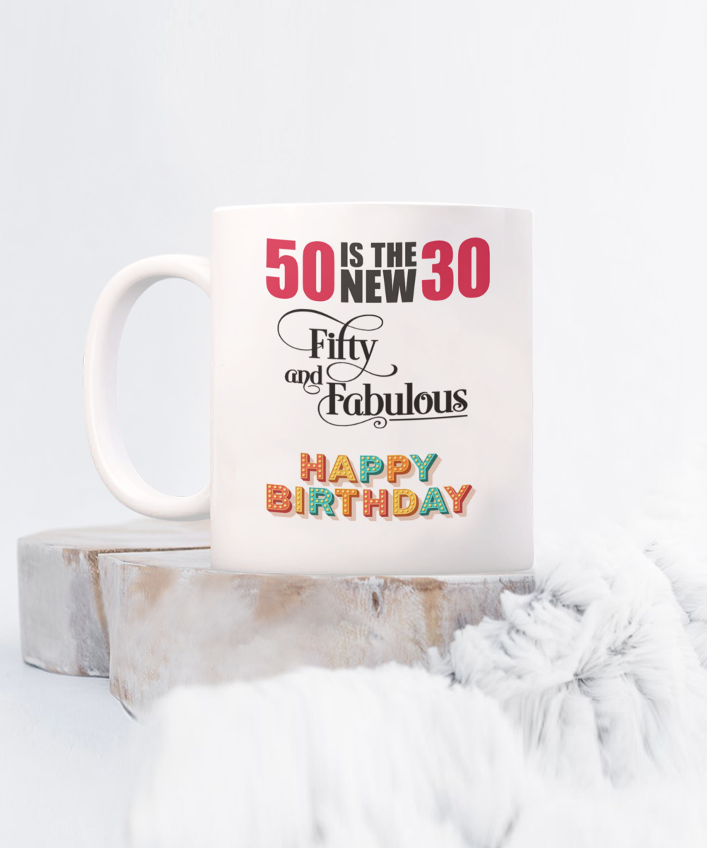 50th,50th Birthday, Happy Birthday 50, 50th Bday for Men or Women, Fabulous 50